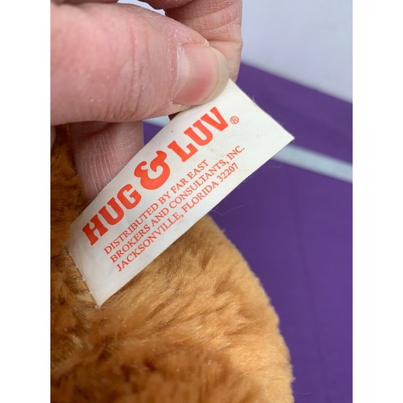 Hug and  Luv 2016 Valentine Ape Gorilla Red Bow Love Hearts Kiss Lips on Face 10 - Picture 9 of 11